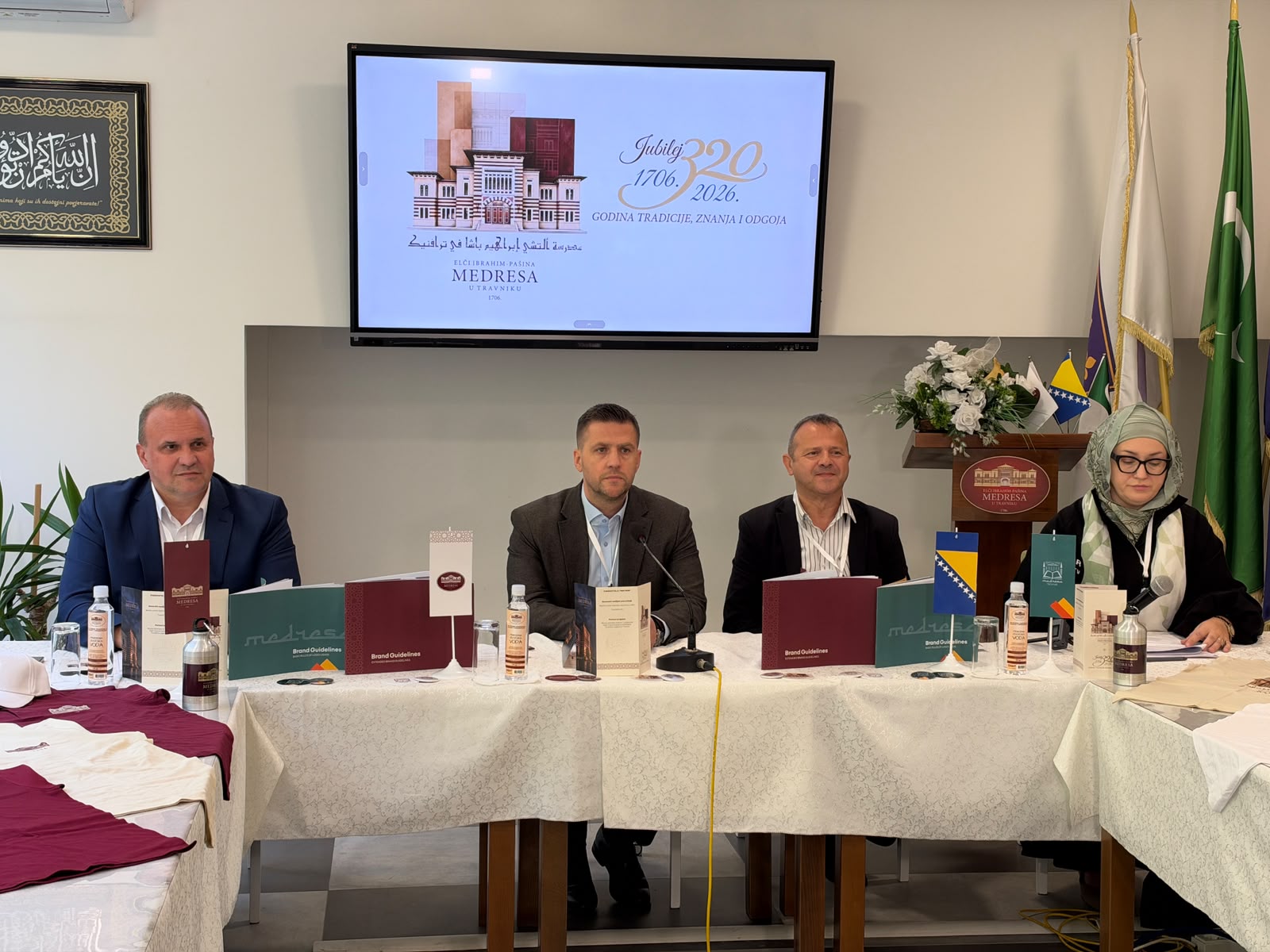 Press-konferencijom i predstavljanjem vizuala Medrese započelo obilježavanje jubileja 320 godina